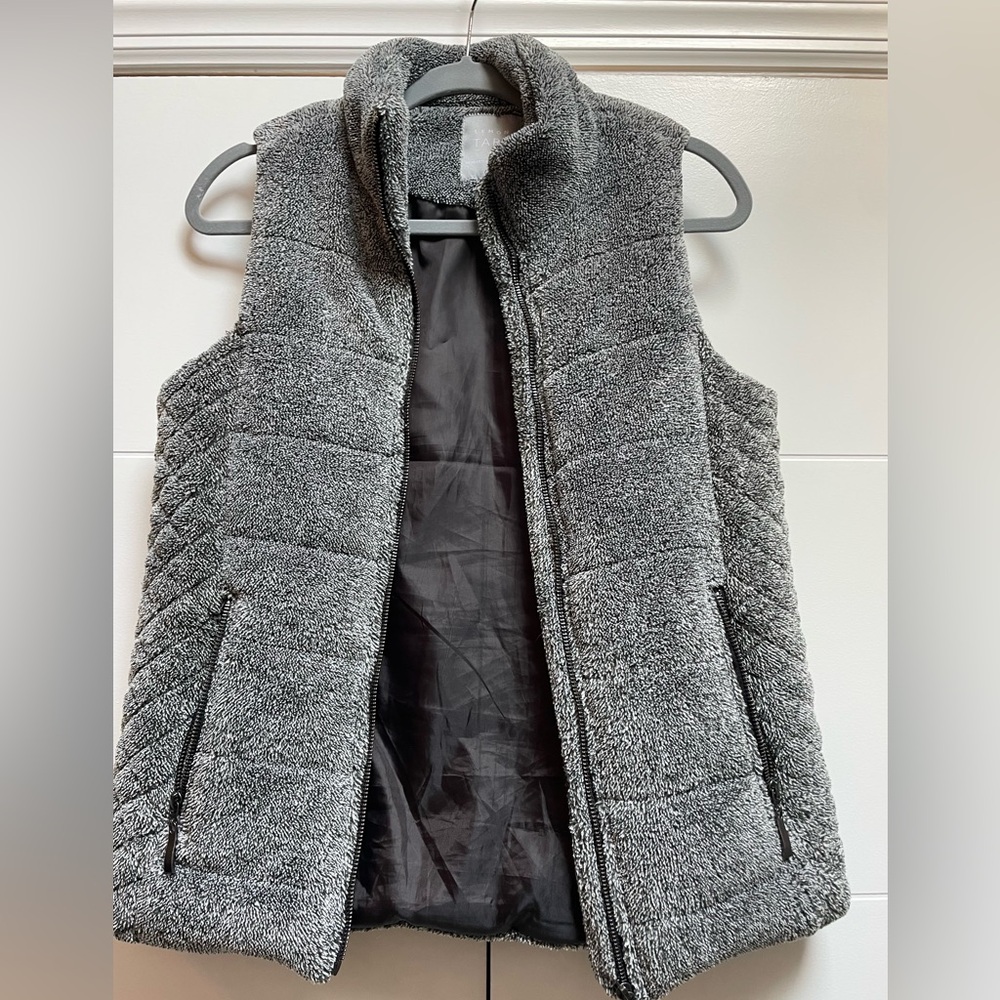 Lemon Tart California Vest Sz Small women’s gray